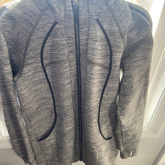 lululemon athletica Jackets & Blazers - Lululemon longer grey zip hoodie